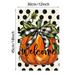 Mortilo Flags_ Banners & Accessories 12X18Inch 26 Letters Pumpkin Thanksgiving Flag Garden Flag Flag Welcome Floral Yard House Flag Seasonal Garden Flag Home Gifts