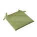 JWDX Cushion Clearance Square Strap Garden Chair Pads Seat Cushion for Outdoor Bistros Stool Patio Dining Room Linen Green