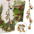 Wefuesd Set Of Bells 4 Bells For Relaxation Wind Chimes Christmas Cowbells Country Hanging Bells With Rope Christmas Garden Bells Christmas Tree Decorations Christmas Decorations Christmas Decor