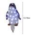 Tuphregyow Battery Operated Lighted Penguin Outdoor Christmas Yard Decorations Glittered Penguin with LED Lights Artificial Pre-Lit Xmas Decorative Penguin for Outdoor Decor White