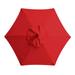 RBCKVXZ Garden Umbrella Outdoor Stall Umbrella Beach Sun Umbrella Replacement Cloth 106 Inch Diameter 6 Skeleton Home Essential on Clearance