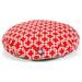 MajesticPet 36 in. Links Round Pet Bed - Red - Medium