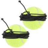 2pcs Tennis Training Balls Multifunctional Tennis Balls Pet Dog Tennis Ball Plaything