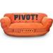 Friends the TV Show Friends Dog Toy Orange Sofa Pivot Couch from Friends TV Show Stuffed Animal Dog Toy Friends TV Show Merchandise Plush Dog Toy 10 (FF13115)