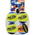 Nerf Dog 2.5in Squeak Tennis Ball 4-Pack Blue