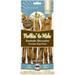 Fieldcrest Farms Nothing to Hide Natural Rawhide Alternative Small Twist Stix for Dogs - (10 Sticks) All Natural Easily Digestible Chews for All Breed Dogs - Great for Dental Health