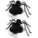 2pcs Creative Dog Halloween Hat Funny Spider Pattern Hat for Pet