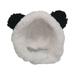 Elainilye Fashion Pet Cats Dog Hat Cute Plush Hat Pet Headband Decorative Cap for Small Medium Cats and Dogs Black