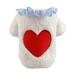 YUEHAO Christmas Dog Sweater Pet Christmas Lamb Fleece Clothesholiday Puppy Costume Lamb Fleece Clothes Pet Clothes Christmas Sweaters for Dogs (White XL)