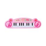 Toy Savings! Uhuya Kid Keyboard Piano with Microphone- 12 Keys Keyboard Piano Kids Multifunction Music Educational Instrument Toy Keyboard Piano for 3 4 5 6 7 8 Girls and Boys Pink