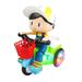 Tricycle Toy Childrens Stunt Tricycle Toy Creative Intelligent Special Tricycle Toy (Boy Without Battery)