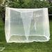Sijiali Square White Single-door Mosquito Net Sleeping Folding Tent for Patio
