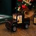 Christmas Red Truck Decor Farmhouse Christmas Decor Vintage Green Pickup Truck for Christmas Holiday Home Kitchen Table Centerpieces Decorations
