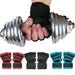 Xinhuadsh 1 Pair Workout Gloves Breathable Anti-Slip Wrist Wrap Half-Finger Fitness Gloves Adjustable Fastener Tape Exercise Gloves for Men Women