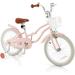 OLAKIDS Kids Bike 12 14 16 18 Inch Toddlers Bike with Removable Training Wheels Basket Safety Bell Adjustable Seat Handlebar Children s Bicycle for Girls Boys Age 3-8 Years Old