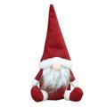 1pc Christmas Tree Faceless Santa Doll Ornaments Long Hat Plush Hanging Doll Pendent Decor Festival New Year Gifts Decoration Red