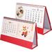 2Pcs New Year Calendar Year of the Rabbit Desk Calendar Decorative Tabletop Calendar Decoration