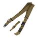 Tactical 3 Point Adjustable Sling Strap Belt Military Hunting Accessories Khaki