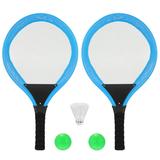 kids badminton set 1 Set Badminton Tennis Rackets Kit Elastic Mesh Badminton Racquets Set for Kids Outdoors Play