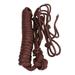 Equestrian Supplies Halter Adjustable Horse Head Bridle Horse Head Cover Rope for Racing Practice Daily Use (Brown)