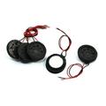 Unique Bargains 5pcs PC Audio System 18mm Dia 8 Ohm 0.8W Magnet Speaker Amplifier Horn