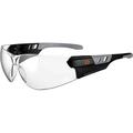 Ergodyne - 59103 Skullerz SAGA Frameless Safety Glasses Anti Fog Clear Lens Matte Black