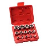 14Piece E-TORX Socket Set Premium Female Torx Socket Set Star Socket Set Torque Socket Set External Torx Socket Set