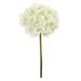 Nearly Natural 19 White Hydrangea Artificial Flower (Set of 6)