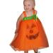 Tosmy Toddler Kids Baby Girl Clothes Sleeveless Cartoon Pumpkins Print Mesh Tulle Princess Dress Outfits Kids Party Dress