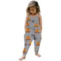 Kayannuo Baby Clothes Clearance Fall Toddler Kids Boys Girls Fashion Cute Funny Spider Print Suspenders Romper Jumpsuit