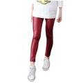 Fattazi Children Trousers Velvet Warmth Leggings Kids Classic Baby Girls Pencil Pants