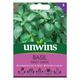 Unwins Herb Basil Sweet Green