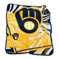 Milwaukee Brewers 50" x 60" Swirl Raschel Throw Blanket