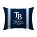 Tampa Bay Rays 20" x 26" Standard Stripe Logo Micro Plush Bed Pillow Cover