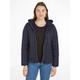 Daunenjacke TOMMY HILFIGER "FEMININE LW DOWN JACKET" Gr. XL (42), blau (desert_sky) Damen Jacken Übergangsjacken