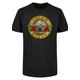 T-Shirt F4NT4STIC "Guns 'n' Roses Vintage Classic Logo Black" Gr. 146/152, schwarz Mädchen Shirts T-Shirts