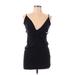 Skylar + Madison Casual Dress - Mini: Black Dresses - Women's Size Medium