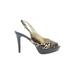 Guess Heels: Slingback Platform Chic Black Shoes - Women's Size 7 - Peep Toe