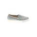 M. Gemi Sneakers: Gray Solid Shoes - Women's Size 38 - Almond Toe