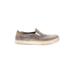 Johnston & Murphy Flats: Silver Solid Shoes - Women's Size 7 1/2