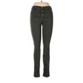 J Brand Jeggings - Mid/Reg Rise: Green Bottoms - Women's Size 28