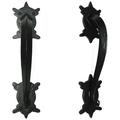 Acorn Door Pull in Black | 15.5 H x 3.5 W x 4 D in | Wayfair PU058