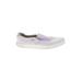 Vans Sneakers: Slip-on Platform Casual Purple Print Shoes - Women's Size 9 1/2 - Almond Toe