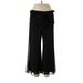 Connected Apparel Casual Pants - High Rise: Black Bottoms - Women's Size Large