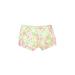 Lilly Pulitzer Khaki Shorts: Pink Floral Bottoms - Women's Size 00 - Dark Wash