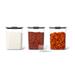 Rubbermaid Food Storage Container - Set of 3 Plastic in Black | 9.88 H x 16.13 W x 8.25 D in | Wayfair 2160557