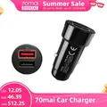 70mai Dual USB Car Charge Mini 2 porte USB 70mai Caricabatteria da auto 70MAI Dual USB Adattatore per auto per tutti i 70mai Dash Cam A810 A500S A800S