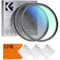 K & F Concept 2PCS Kit filtro densità Netural MC filtro UV CPL per filtro obiettivo fotocamera 49mm