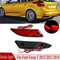 Per Ford Focus 3 2012 2013 2014 berlina Hatchback Stop Lamp 1 paio LED paraurti posteriore riflettore luce freno spia Car Styling
