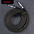 OPENHEART Cavo per cuffie a 16 nuclei per focale Utopia 4.4mm 2.5mm 6.35mm Cavo XLR 2m 3m Cavo bilanciato di aggiornamento placcato argento